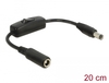 Scheda Tecnica: Delock ADApter Cable Dc 5.5 X 2.5 Mm Male > Dc 5.5 X 2.5 Mm - Female + Switch 20 Cm