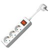 Scheda Tecnica: Goobay Multipresa 3 Posti Schuko Con Switch E Cavo - 1,5m