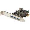 Scheda Tecnica: StarTech Scheda Espansione PCI Express USB 3.0 - SuperSpeed 4 porte (3 esterne, 1"terna)
