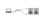 Scheda Tecnica: LINK Cavo Stereo Con 1 Connettore 3,5 Mm. 2 Connettori - C" (rca) Maschio Mt. 1,80