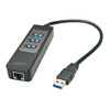 Scheda Tecnica: Lindy ADAttatore USB 3.1 GigaBit Ethernet e Hub - adattatore Con Interfaccia GbE E Hub Us