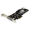 Scheda Tecnica: StarTech 4 Port Dual Bus PCI Express (PCIe) SuperSpeed - USB 3.0 Card ADApter + UaSP, SATA/LP4 Power