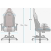 Scheda Tecnica: AeroCool Baron Nobility Series Aerosuede Premium Gaming - Chair Iron Black