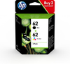 Scheda Tecnica: HP 62 TWin Pack Confezione Da 2 Nero, Tri - Originale Nero, Tri Cartuccia D"inchiostro