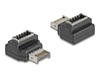 Scheda Tecnica: Delock Adapter USB 10GBps - Type-e Key Male To Female Angled