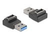Scheda Tecnica: Delock Adapter USB 10GBps - USB Type-a Male To Type-e Key Female Angled
