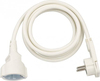 Scheda Tecnica: Brennenstuhl cavo di prolunga con spina piatta ngolata - 2m,White