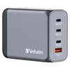 Scheda Tecnica: Verbatim Gnc-200 Gan Charger 4 Port 200w USB A/c (eu/uk/us) - 