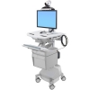 Scheda Tecnica: Ergotron StyleView Telemedicine Cart, Single Monitor - Powerd