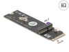 Scheda Tecnica: Delock Converter M.2 Key - M Male To M.2 Key E Slot For USB And PCIe Modules