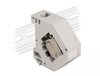 Scheda Tecnica: Delock Din Rail ADApter With Keystone - ADApter + Keystone Module RJ45 Jack Cat.6a Lsa