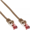 Scheda Tecnica: InLine LAN Cable Cat.6 S/FTP - (PiMf) 250MHz, Guaina Pvc, Cu (100% Rame), Marrone, 10m