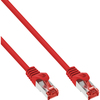 Scheda Tecnica: InLine LAN Cable Cat.6 S/FTP - (pimf) 250MHz, Guaina Pvc, Cu (100% Rame), Rosso, 2m