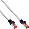 Scheda Tecnica: InLine LAN Cable Cat.6 S/FTP - (pimf) 250MHz, Guaina Pvc, Cu (100% Rame), Trasparente, 1m