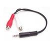 Scheda Tecnica: StarTech 6 in. Stereo Headphone Jack 3.5mm Male to 2x RCa - Female