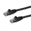 Scheda Tecnica: StarTech Cavo Patch Cat6 con connettori RJ45 antigroviglio - - LAN Cable / Ethernet lungo - 33m Nero