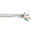 Scheda Tecnica: InLine LAN Cable Cat.5e, S/FTP, 4x2xawg 24/1 (rigido), Cca - (lega Rame/alluminio), Guaina Halogenfree Grigia, Pull-out