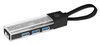 Scheda Tecnica: Manhattan HUB - Combo USB 3.0 USB-c+trade, E USB-a 4 Porte Nero Trasparente
