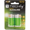 Scheda Tecnica: Techly Blister 2 Batterie High Power Mezza Torcia C - Alcaline Lr14 1,5v