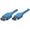 Scheda Tecnica: Techly Cavo Prolunga USB 3.0 male/a female 0.5m Blu - 