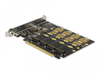 Scheda Tecnica: Delock Pci Express X16 Card To 4 X Internal NVMe M.2 Key M - Bifurcation