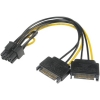 Scheda Tecnica: Akasa 2x 1 - Akasa 5-pin-SATA to 1x 6+2-pin-PCIe Adapter
