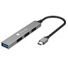 Scheda Tecnica: Techly Hub USB-c 3.2 4 Porte USB-a Slim In Metallo - 