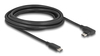 Scheda Tecnica: Delock Active USB 10GBps Cable USB Type-c Male To Male - Angled Left / Right 3 M 8k Pd 60 W With E-marker
