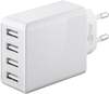 Scheda Tecnica: Goobay Caricatore Da Muro - USB 4 Vie 30w Bianco