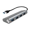 Scheda Tecnica: Logilink Hub USB 3.0 - Superspeed 4 Porte Alluminio Silver