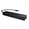 Scheda Tecnica: Logilink Hub USB-c - Superspeed 3 Porte USB 3.0 female Nero
