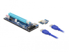 Scheda Tecnica: Delock Riser Card Pci Express X1 To X16 With 60 Cm USB Cable - 