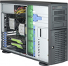 Scheda Tecnica: SuperMicro Case CSE-743AC-1K26B-SQ - Black 4U Tower Sc743ac Sq With SAS3, USB3, 1200w Pws,roh