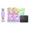 Scheda Tecnica: NZXT F120 Rgb Duo, Pwm, 120mm, 3er Pack - White - 