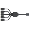 Scheda Tecnica: Cooler Master Cm Cavo Splitter Da 1 5 Addressable Rgb - Lunghezza 580 Mm, Per Collegamento 3pin Con 5 Ventole Argb