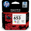 Scheda Tecnica: HP 653 Tri-color Original Ink 653 Cyan/magenta/Yellow - 