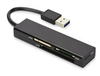 Scheda Tecnica: DIGITUS Ednet USB 3.0 Multi Card Reader Incl Power Supply - Black/ Matt