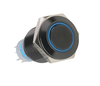 Scheda Tecnica: Lamptron Vandal Pushbutton / Switch 16mm - Blackline - Blue