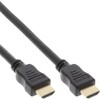 Scheda Tecnica: InLine Cavo High Speed HDMI Ethernet Male / M - 0.5m, Premium, Contatti Dorati, Nero