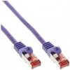 Scheda Tecnica: InLine LAN Cable Cat.6 S/FTP (pimf) - (pimf) 250MHz, Guaina Pvc, Cu (100% Rame), Porpora, 1m