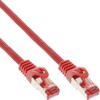 Scheda Tecnica: InLine LAN Cable Cat.6 S/FTP (pimf) - (pimf) 250MHz, Guaina Pvc, Cu (100% Rame), Rosso, 1m