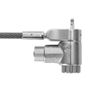 Scheda Tecnica: Targus Defcon Ultimate Blocco Cavo Di Sicurezza A Chiave - Universale, Con Testa Del Lucchetto ADAttabile Argento 2 M