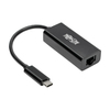 Scheda Tecnica: EAton Tripp Lite USB C To Gigabit Ethernet ADApter USB Type - C To Gbe 10/100/1000 Adattatore Di Rete USB-c 3.1 Gigabit E