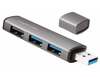 Scheda Tecnica: Logilink Hub USB 3.2 Gen2 3 Porte Tipo Compatto - 