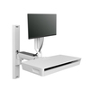 Scheda Tecnica: Ergotron Postazione A Parete Regolabile Carefit Combo Sit - Stand Braccio Monitor E Keyb. Ergonomico