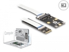 Scheda Tecnica: Delock Converter M.2 Key B+m Male To 1 X Mini PCIe Slot - Half Size / Full Size + Flexible Cable