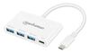 Scheda Tecnica: Manhattan Hub USB 3.2 Gen 1 Con 3 Porte USB-a E 1 Porta - USB-c+trade, Power Delivery