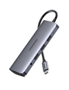 Scheda Tecnica: Ugreen ADAttatore USB Type-c, 10" 1, HDMI, VGA, Ethern - Sd/tf, Pd 100w, 3xUSB3, Aux3.5 (gray)