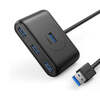 Scheda Tecnica: Ugreen Hub USB 3.0, 0.5m (black) - 