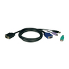 Scheda Tecnica: EAton Switch Tripp Lite 6ft USB / PS2 Cable Kit for KVM es - B040 / B042 Series KVMs 6' Kit cavi Keyb. / video / mous